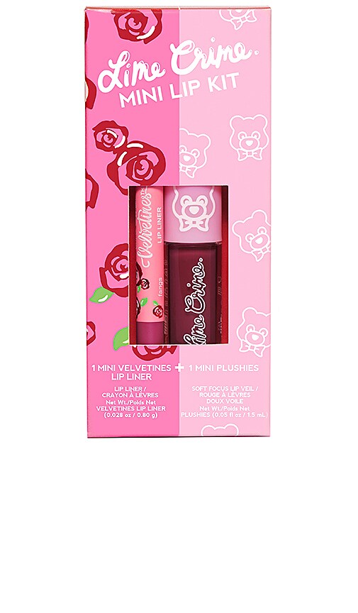 MINI PLUSHIES & LINER SET リップセット