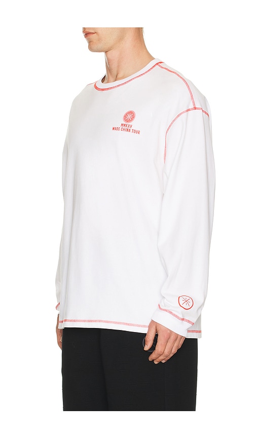  Li-ning Sweatshirt Way In White. Größe Xl/1x. Also In Xxl/2x. 