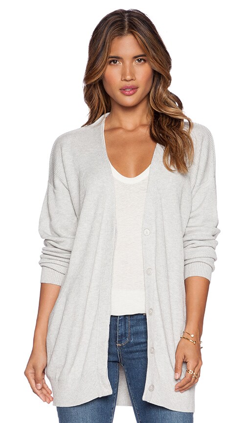 Line Allen Cardigan in Quail | REVOLVE