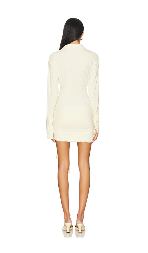  Lioness Soho Mini Dress In Cream. Size Xs. Also In Xxs, S, M, L, Xl. 