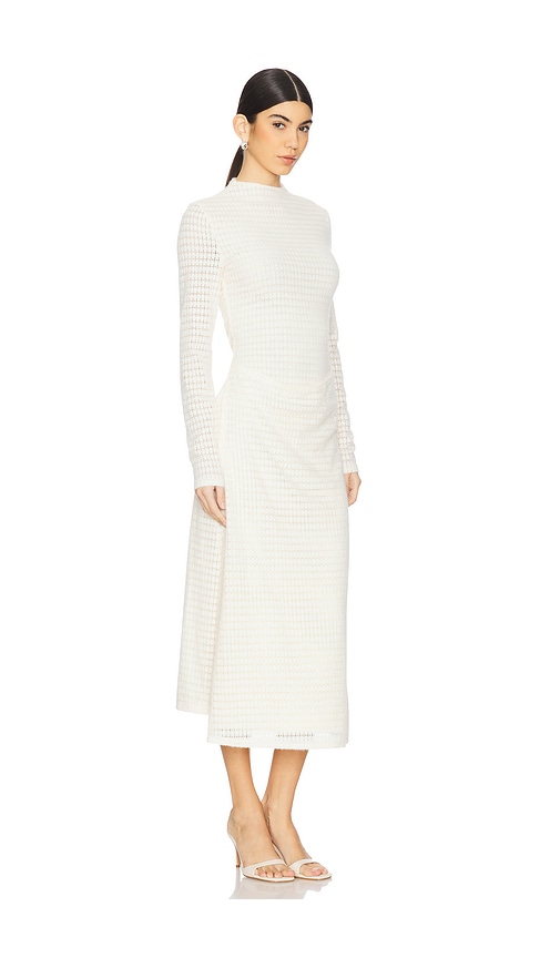 Lioness Resolution Midi Dress In Beige