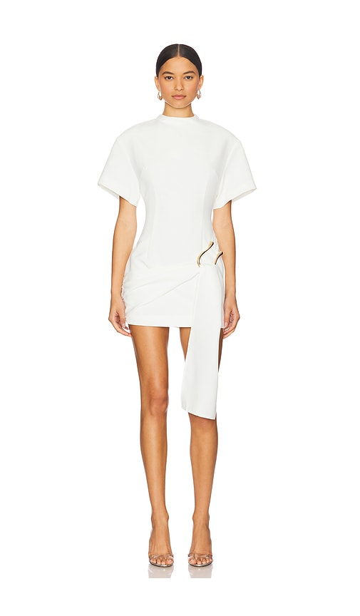 Martini Mini Dress in White. - size XS (also in M, S, XXS)