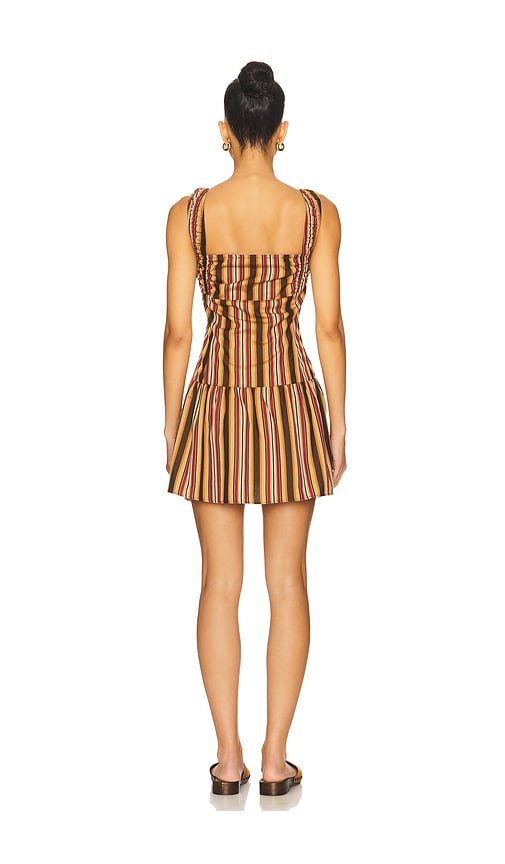  Lioness Kleid Heart Shaped Mini In Brown. Größe S. Also In Xs, M. 