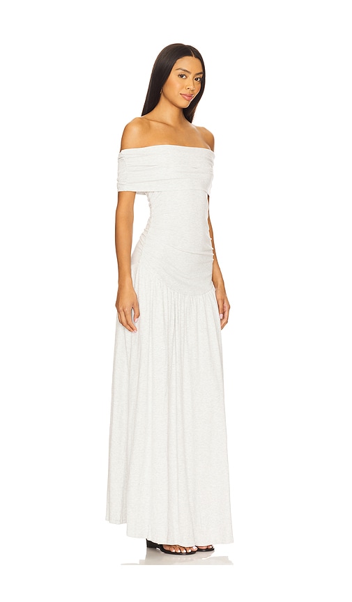 Lioness Field Of Dreams Maxi Dress In Gray