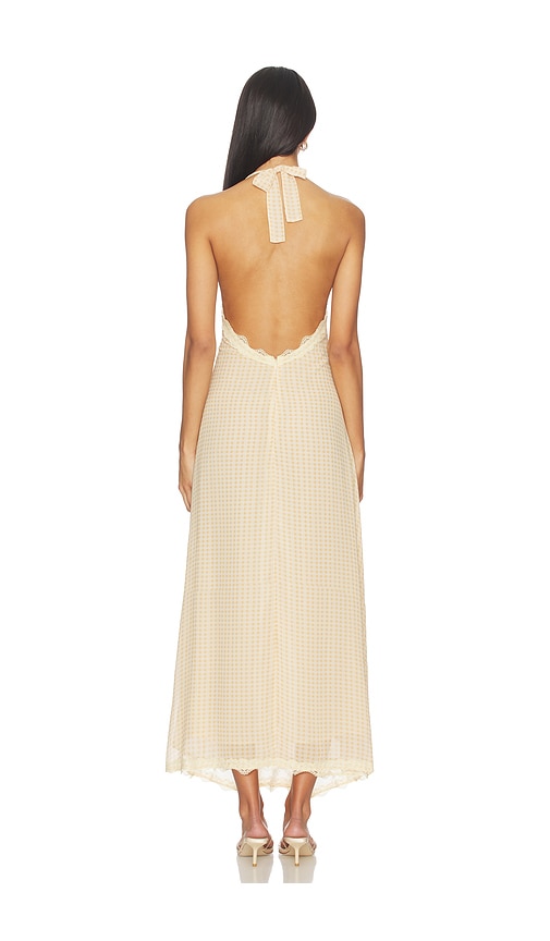  Lioness Kleid Stars Align Midi In Nude. Größe S. Also In Xxs, L, Xl, Xxl. 