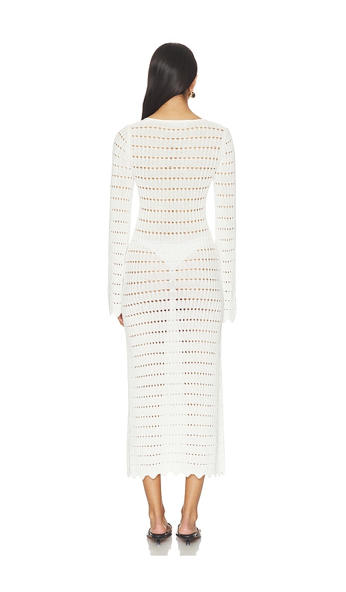  Lioness Kleid Leisure Midi In White. Größe Xxs. Also In Xs, S, M, L, Xl. 