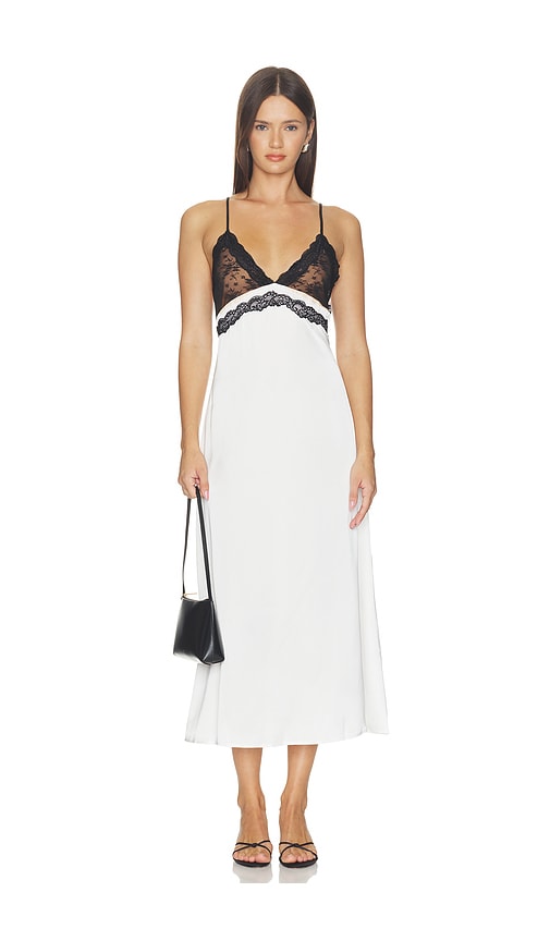 Le Paris Lace Midi Dress