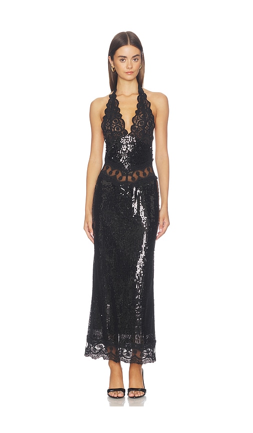 Solana Maxi Dress by Lioness in Dusk