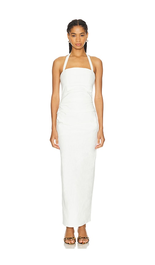 Shop Lioness 1999 Maxi Dress In Ivory