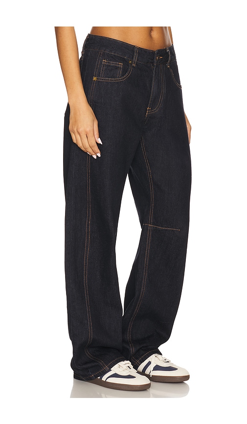 Shop Lioness Renacida Jean In Dark Denim