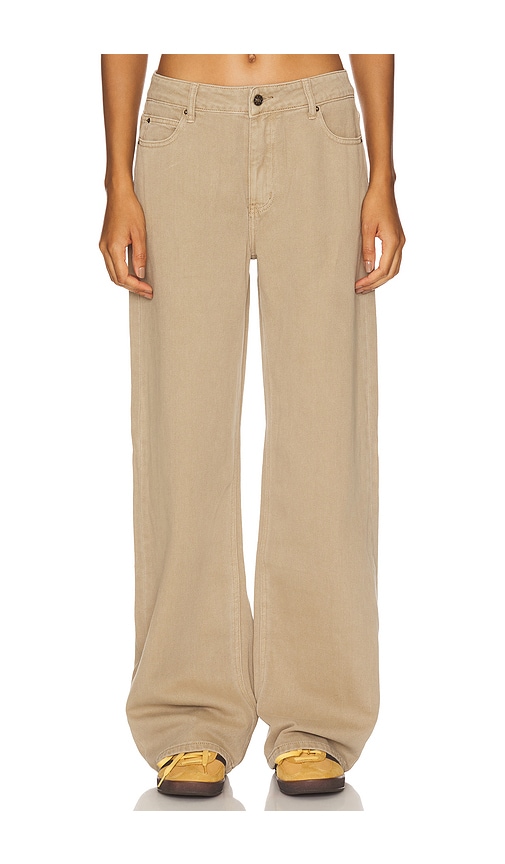 Top Model Wide Leg in Beige. - size XXS (also in L, M, S, XS, XXL)