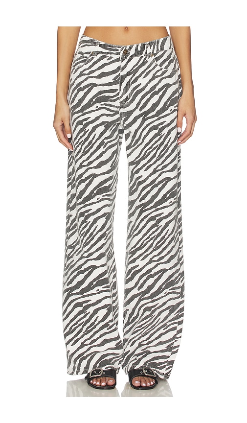 Top Model Jeans in Zebra