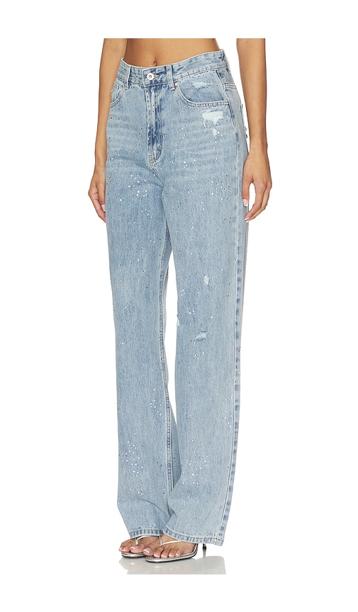  Lioness Jeans Diamante In Blue. Größe Xxs. Also In Xs, S. 