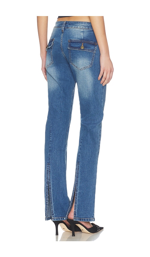 Marbella Jean by Lioness in Dark Indigo