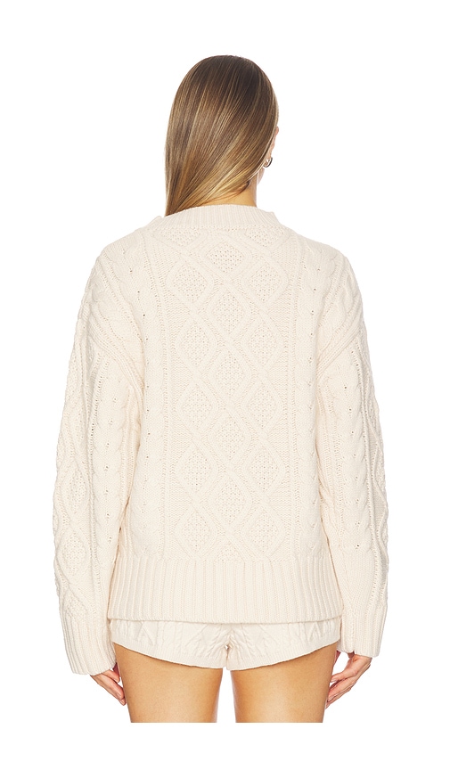  Lioness Pullover & Sweatshirts Liaison Cable Knit In Cream. Größe S. Also In Xxs, Xs, M. 