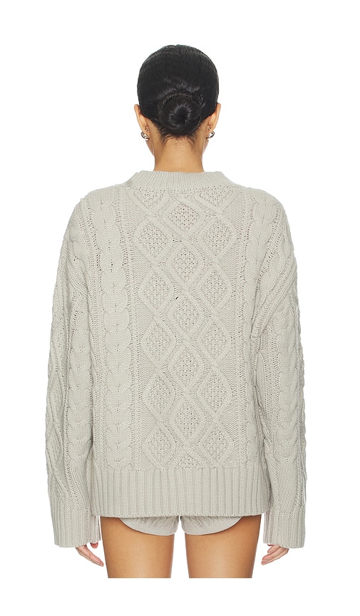  Lioness Pullover & Sweatshirts Liaison Cable Knit In Grey. Größe S. Also In Xxs, Xs, M, L. 