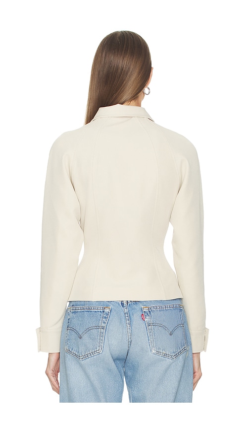  Lioness Form Jacket In Cream. Size S. Also In Xs, M, L, Xl. 