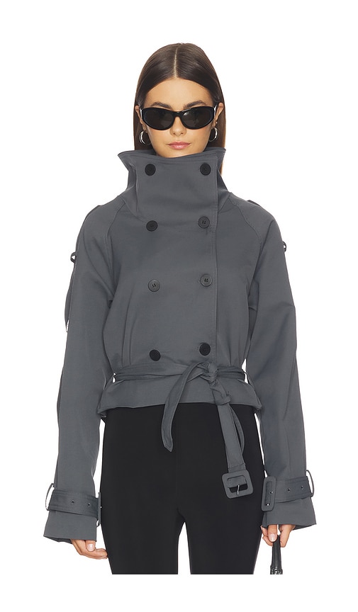 TRENCA BLANC CROPPED