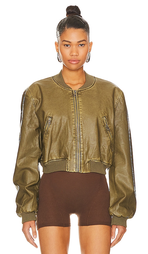 Shop Lioness Allure Bomber In Ash