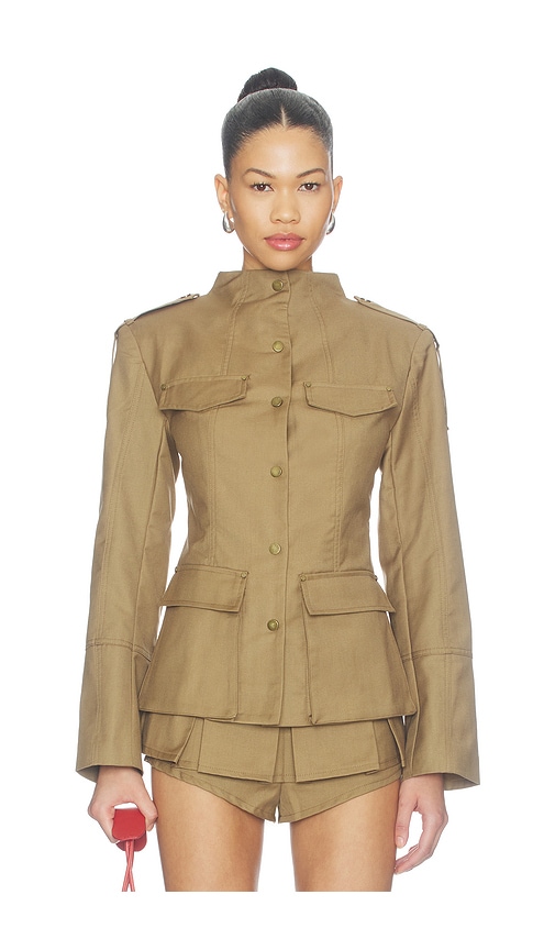 Allure Jacket by Lioness in Camel