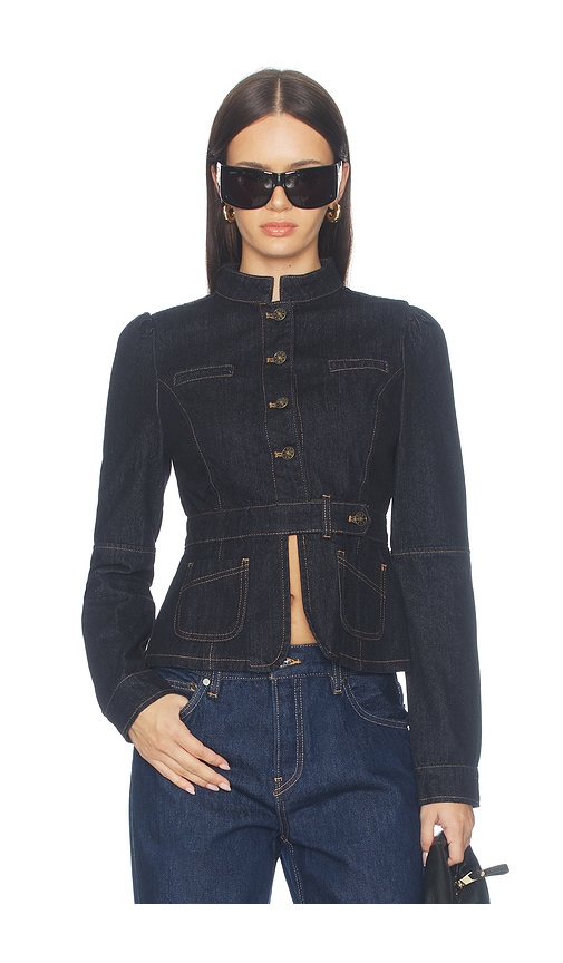 Brooklyn Denim Jacket by Lioness in Indigo
