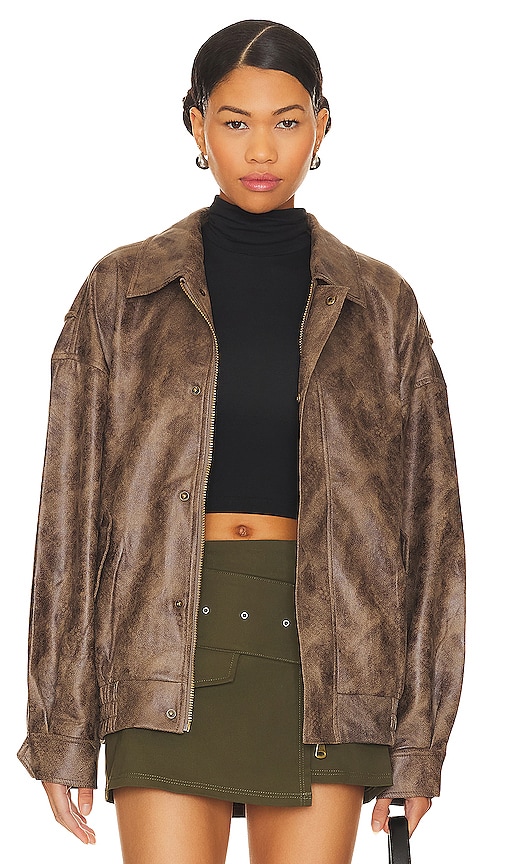 Lioness Kenny Bomber In Chocolate