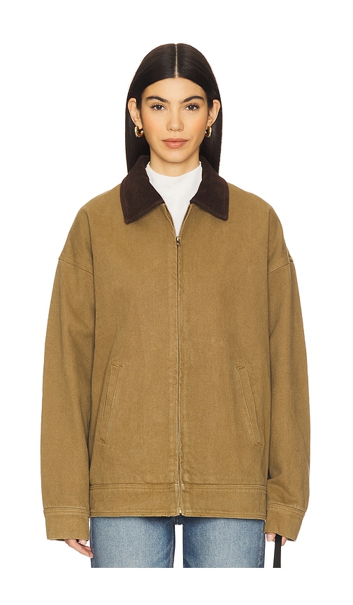 Lioness Workwear Jacket In Chestnut