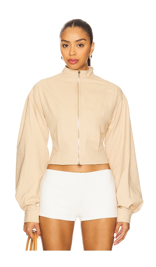Lioness Eclipse Jacket In Brown