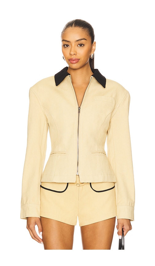 Soho Jacket in Beige. - size L (also in M, S, XL, XS, XXL) - LIONESS - Modalova