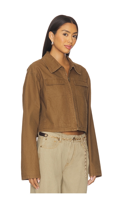 Lioness Nautica Jacket In Brown