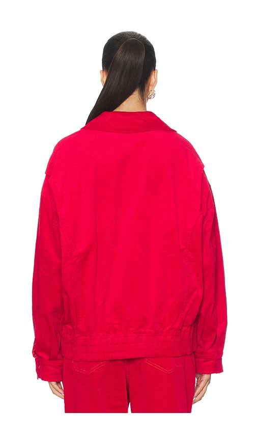  Lioness Kenny Bomber Jacket In Red. Size S. Also In M, L. 
