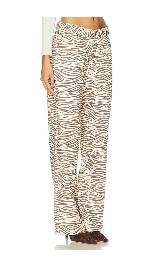 Shop Lioness Top Model Jean In Brown