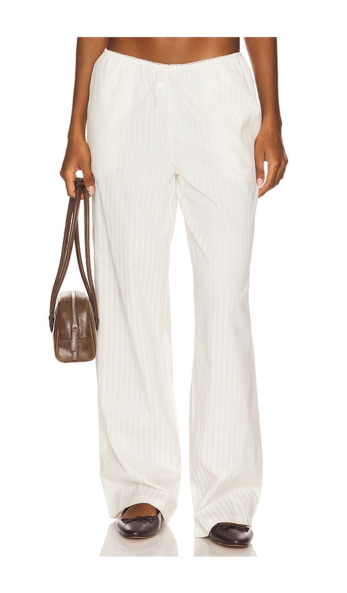 in Bloom Pant in Ivory. - size XXS (also in L, M, S, XL, XS)