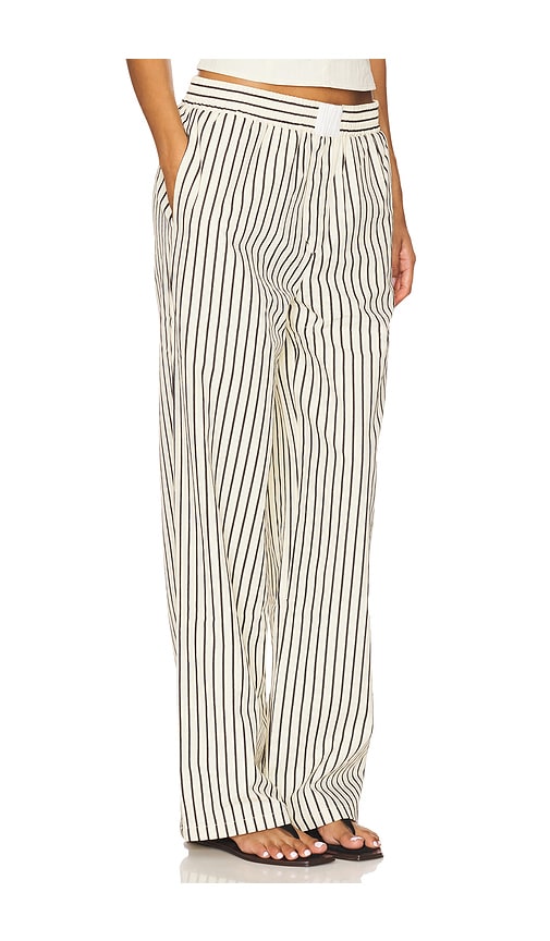 Lioness Cobain Pants Cream Stripe In Neutral