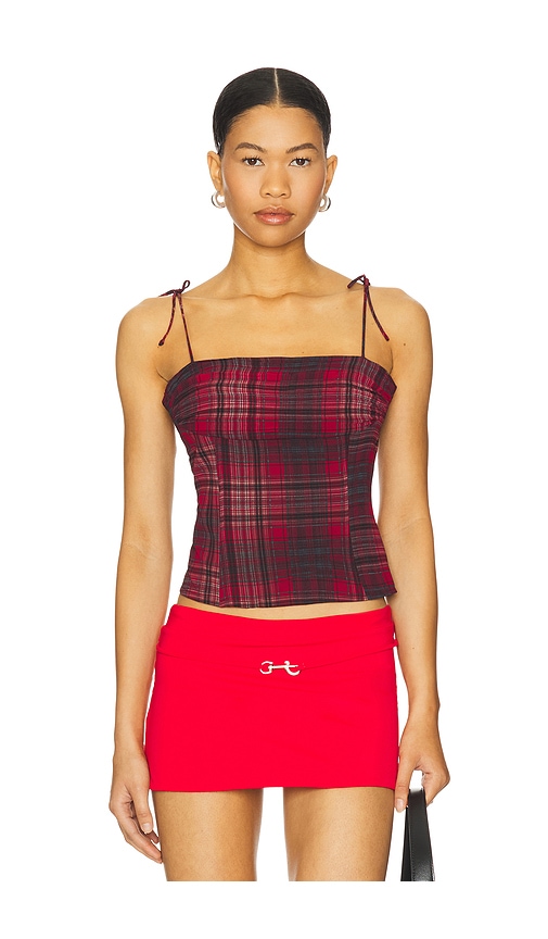 Humphrey Cami in Red. - size XS (also in L, M, S, XL, XXS)