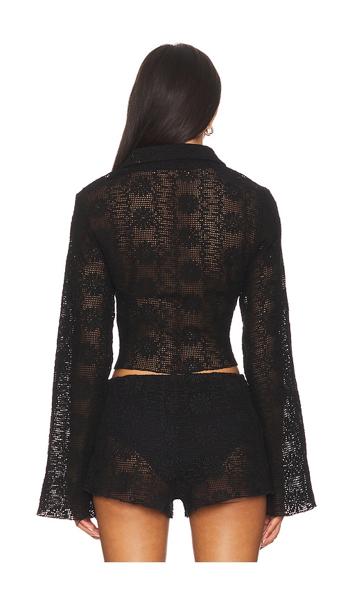  Lioness Oberteil Babydoll In Black. Größe Xs. Also In Xxs, S, M, L. 