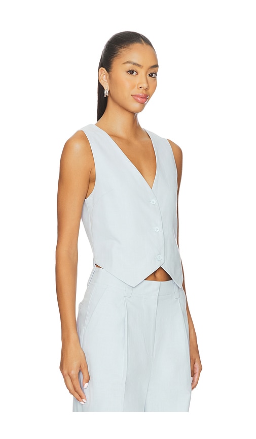 Lioness X Revolve Leo Vest In Blue