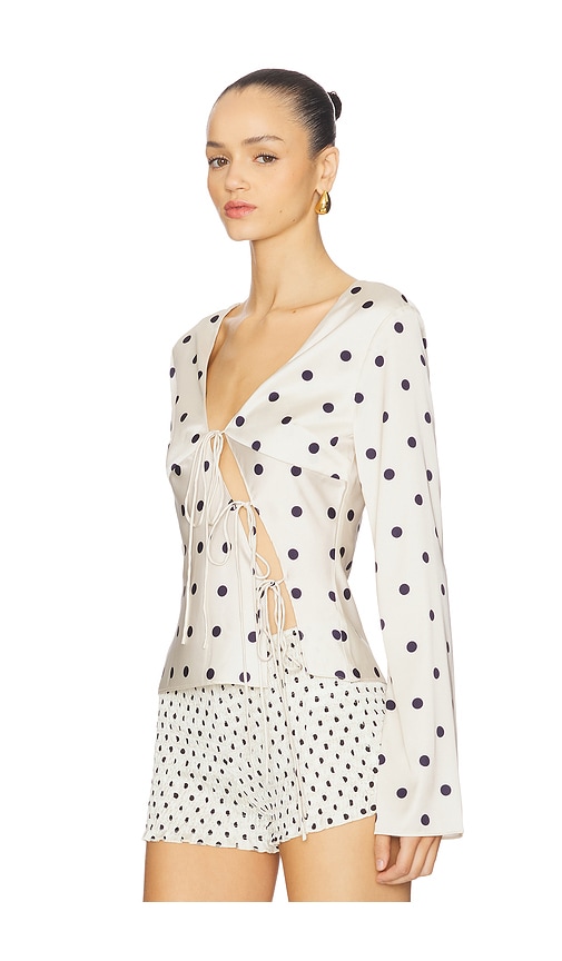  Lioness Oberteil Mariah Long Sleeve In Cream. Größe S. Also In Xs. 