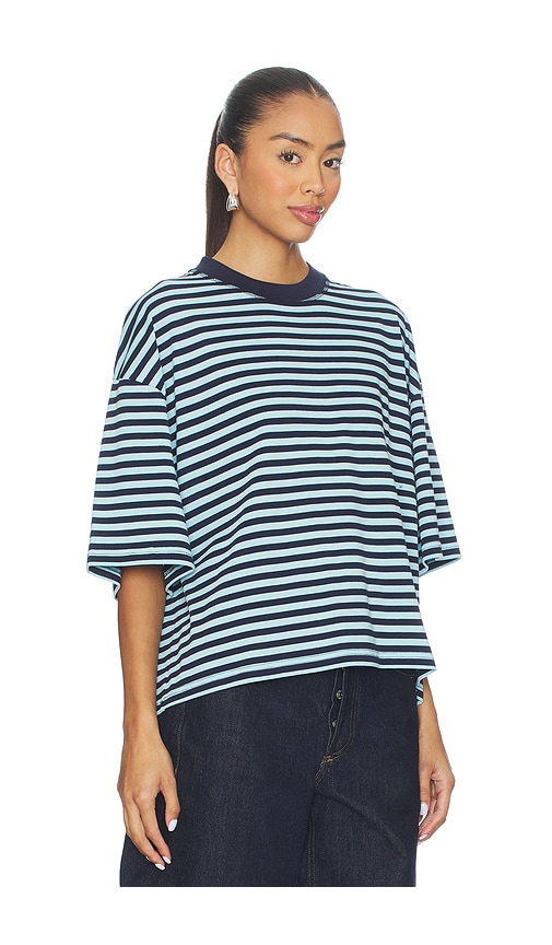 Lioness Bloom Short Sleeve Tee In Blue