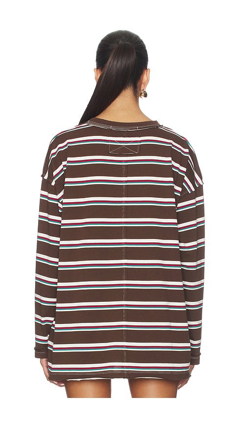  Lioness Oberteil Horizon Long Sleeve In Chocolate. Größe S. Also In M, Xl. 