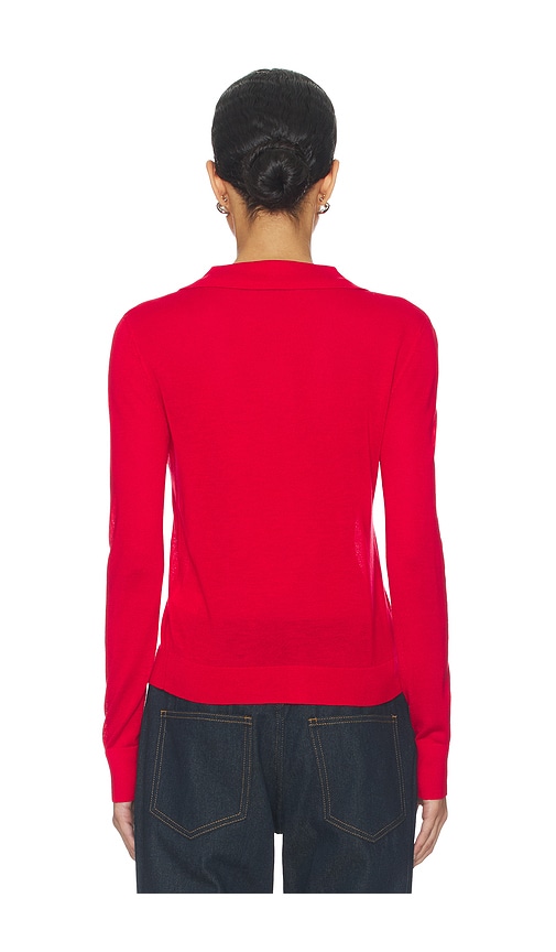  Lioness Oberteil Chalet Long Sleeve In Red. Größe S. Also In Xxs, Xs, M. 