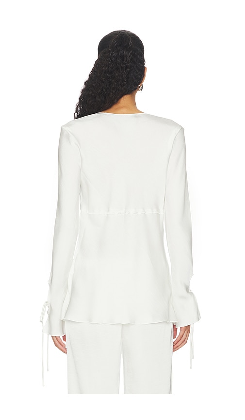 Lioness Oberteil Veil Long Sleeve In White. Größe S. Also In Xxs, Xs, M. 