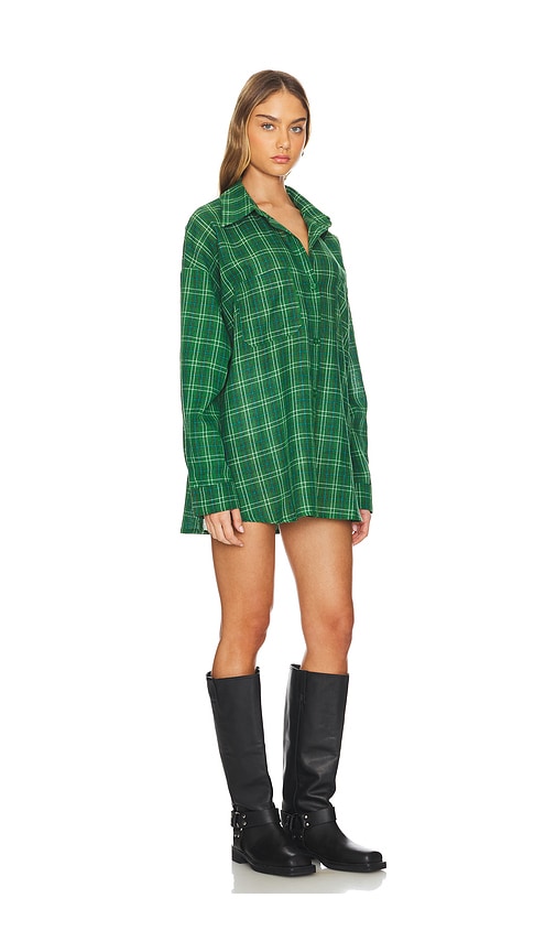 Shop Lioness Clarity Shirt In Green