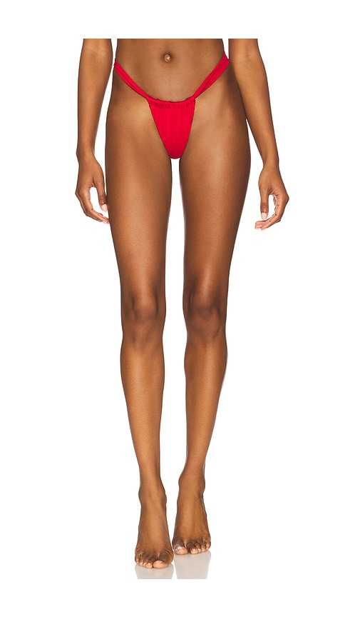 x REVOLVE Paradiso Bikini Bottom in Red. - size XS (also in L, M, S, XL)