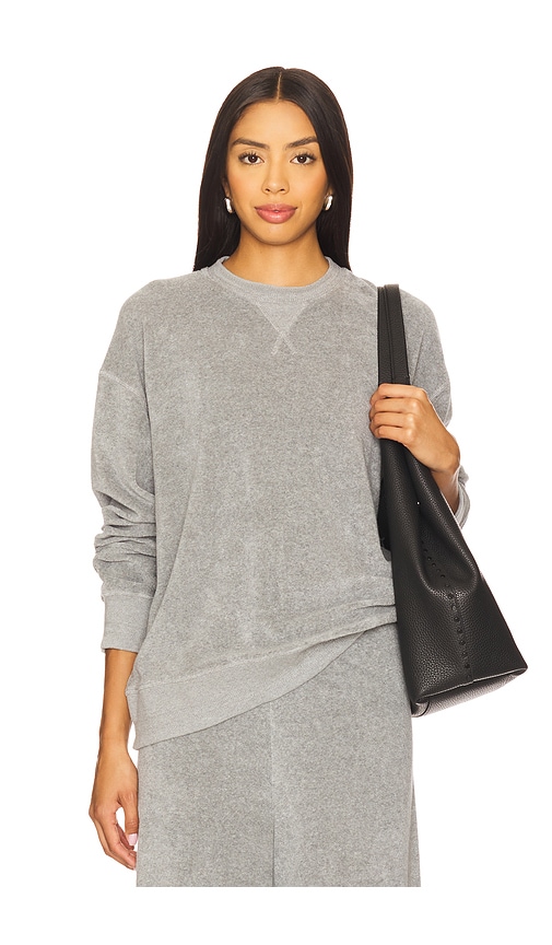 La Ligne Solid Terry James Sweatshirt In Multi