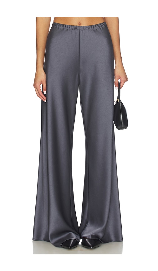 La Ligne Double Faced Satin Colby Pant