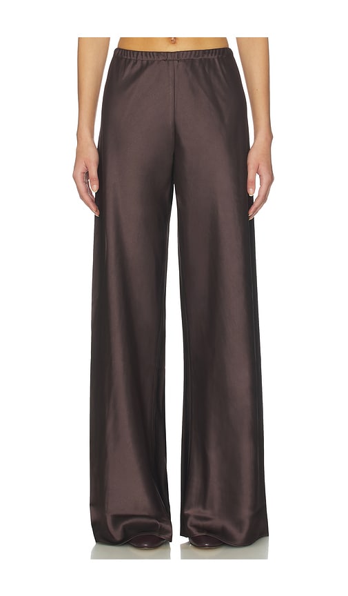 La Ligne Double Faced Satin Colby Pant