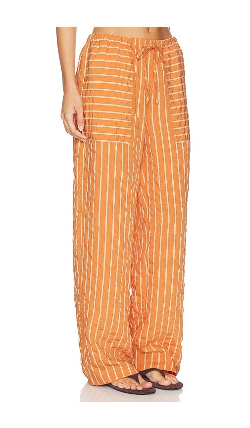 La Ligne Drawstring Pull On Pant In Multi