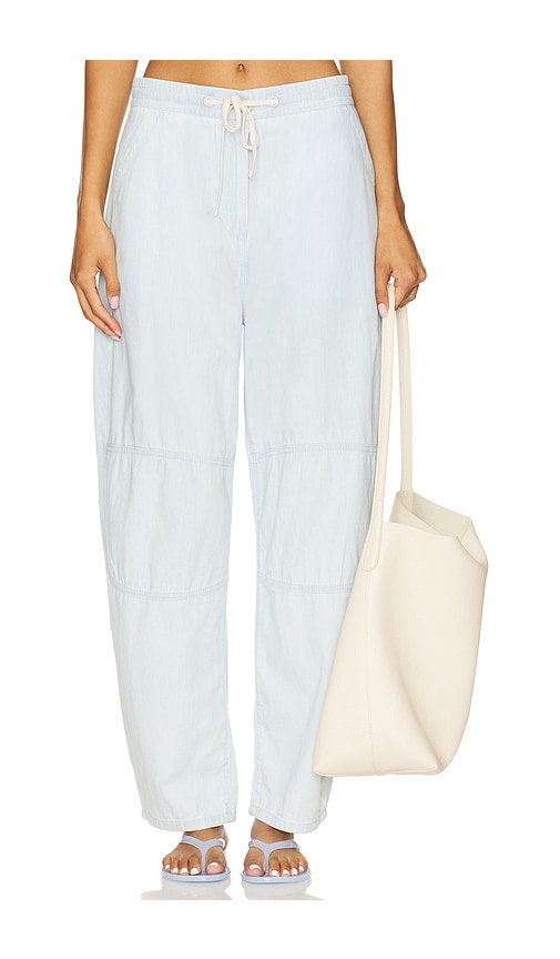 PANTALON CHAMBRAY STYLE BARREL in . Size S, XL, XS, XXS - La Ligne - Modalova
