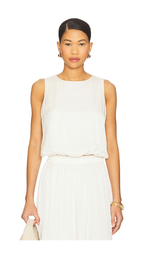 Bubble Top in Cream. - size XL (also in L, M)